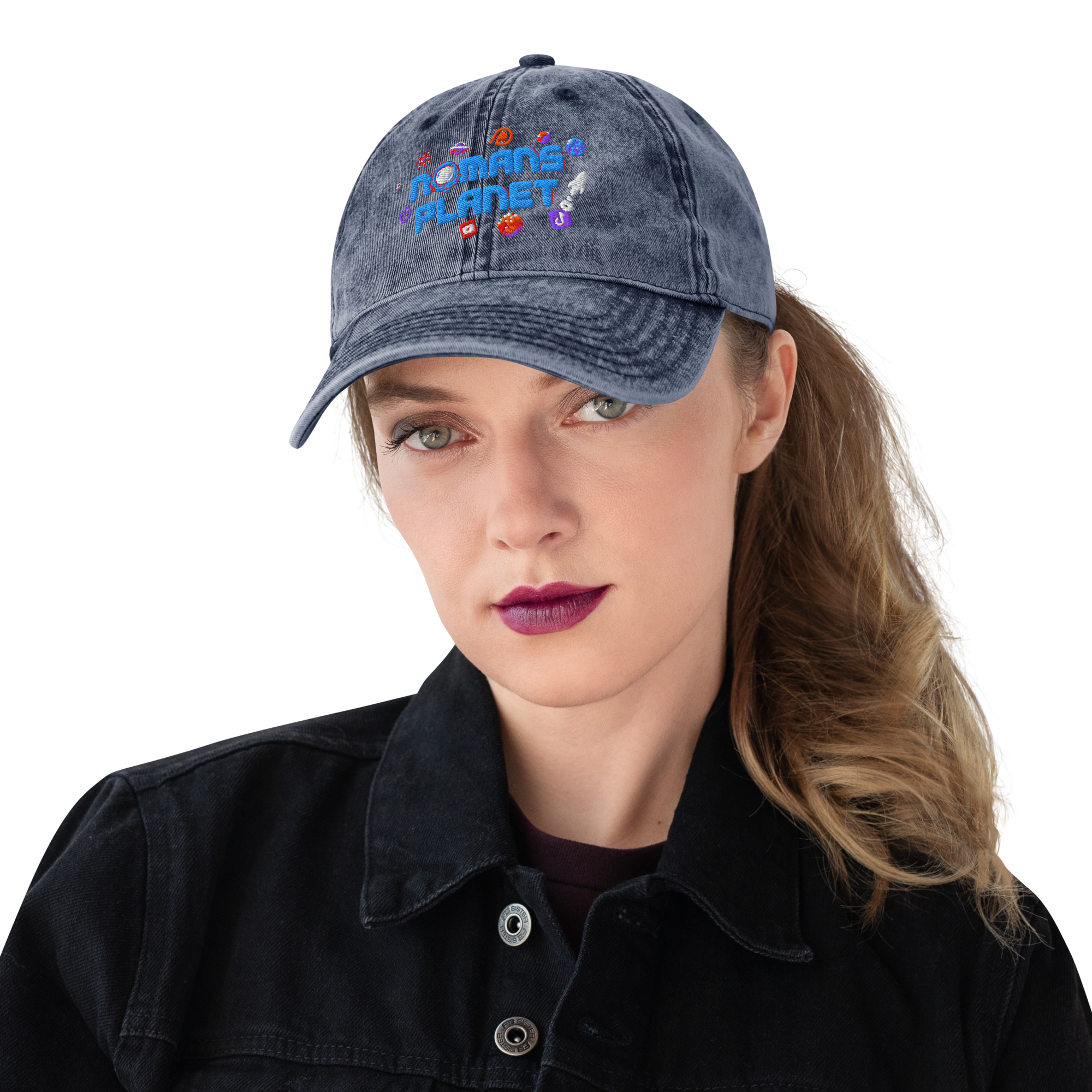 Nomansplanet Vintage Twill Cap - Image 5
